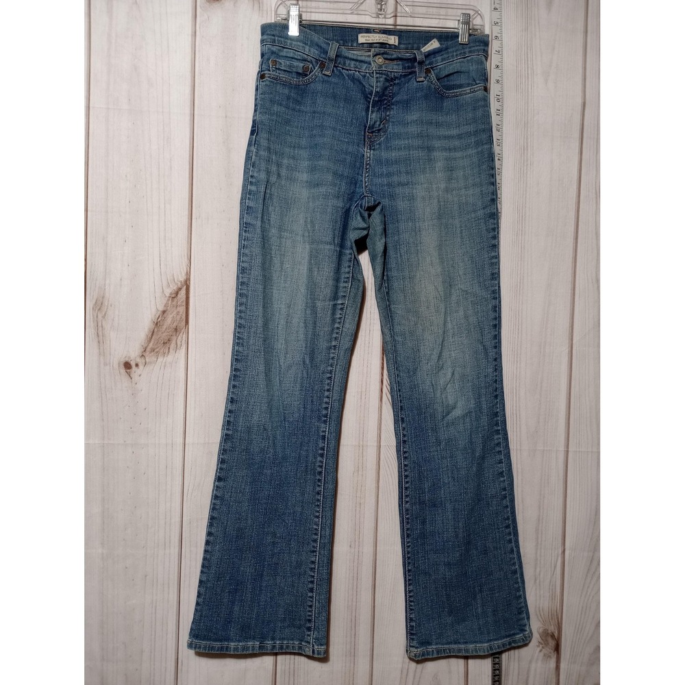 Levis 512 Jeans Womens 8 Medium Blue‎ Boot Cut Perfectly Slimming Stretch Denim